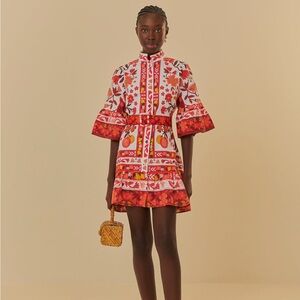 Brand new, never worn, tag attached, Farm Rio dress